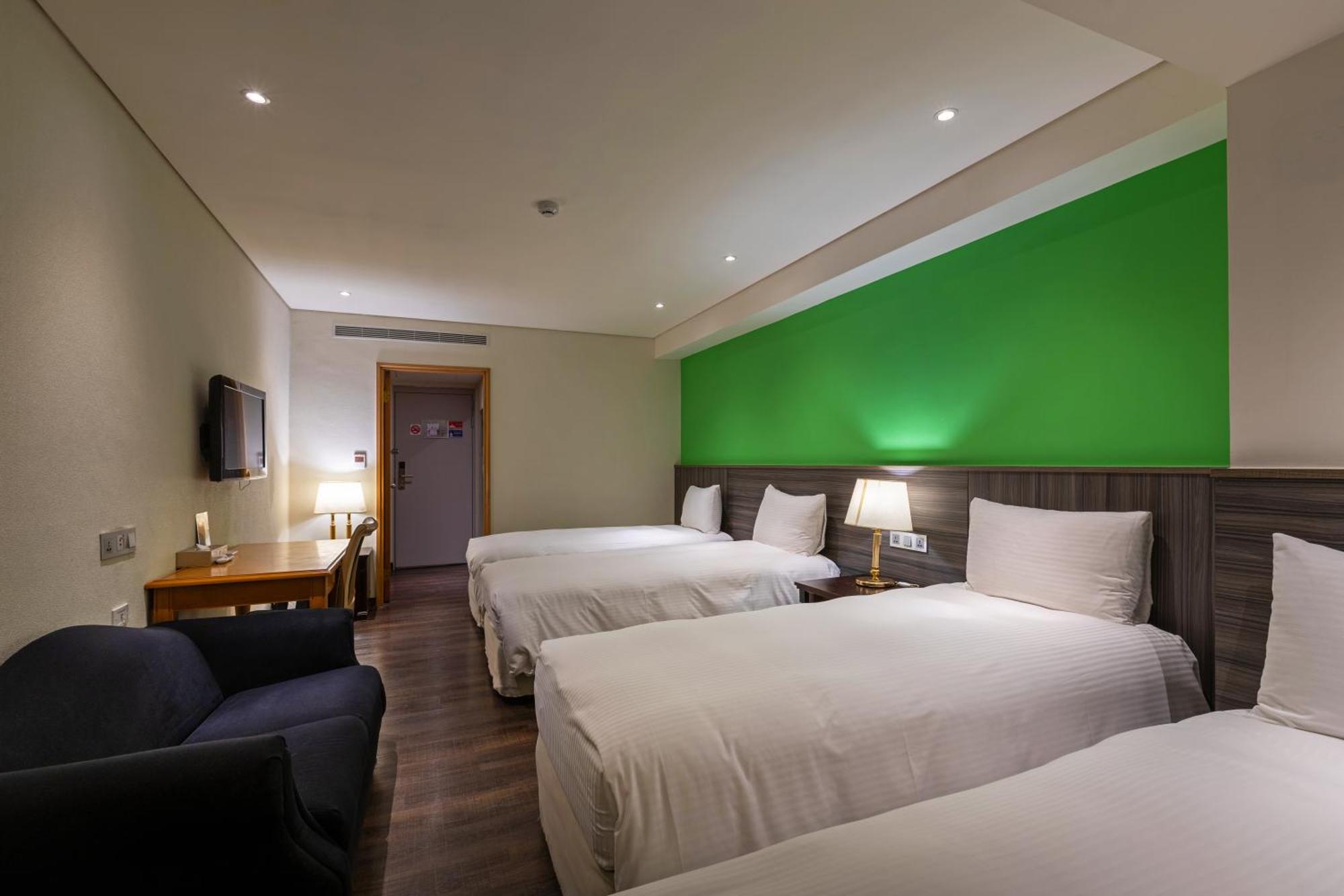 Green World Triple Beds Taipei Camera foto