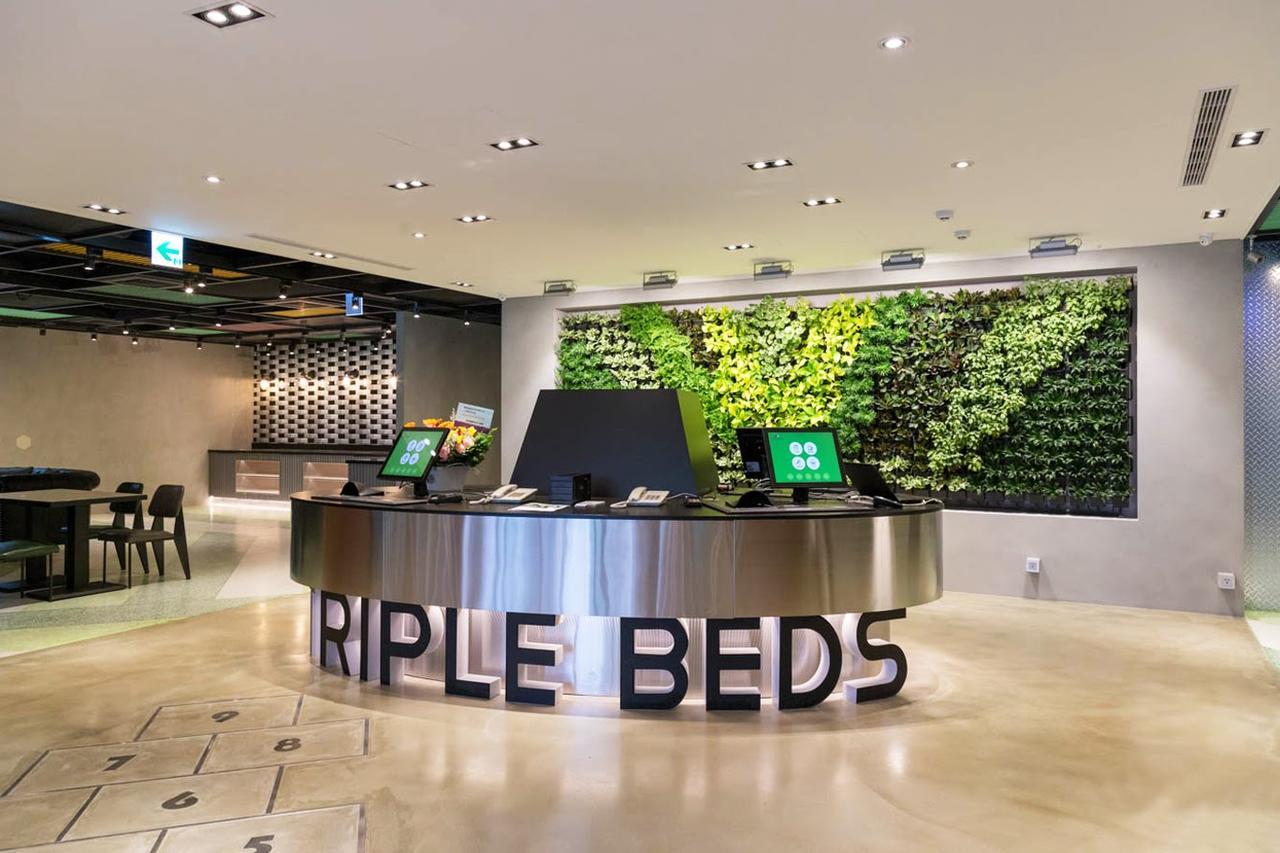 Green World Triple Beds Taipei Esterno foto