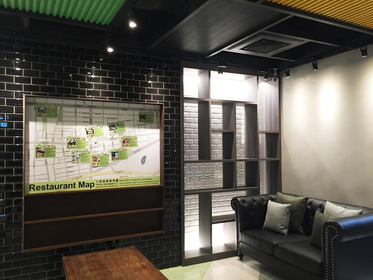 Green World Triple Beds Taipei Esterno foto