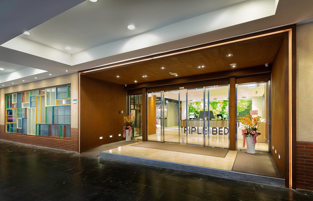 Green World Triple Beds Taipei Esterno foto